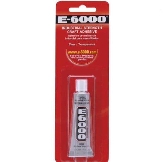 E-6000 Adhesive All Purpose Craft Glue 0.18 OZ .5 OZ T300 