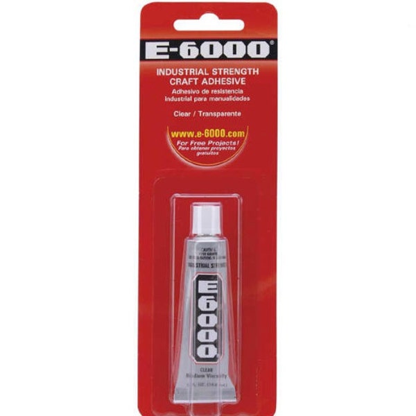 E-6000 adhésif tout usage colle pour travaux manuels 0,18 OZ -.5 OZ (T300)