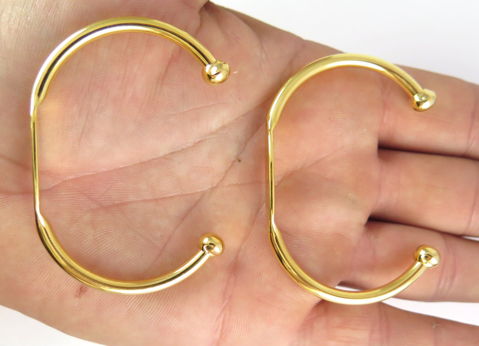 Vintage Gold Plated Engraving Cuff Bracelet Small Wrist / Etsy