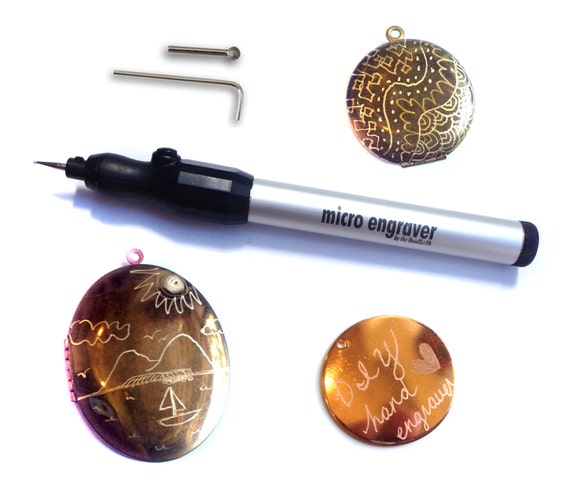 Hand Micro Engraver Pen Engraving for Metal, Glass, Wood, Ceramics and More  T302 