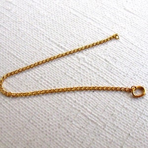 Gold Plated Curb Chain Charms With Jump Ring 24X C578 image 4