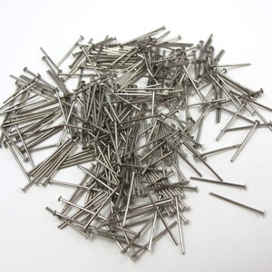 Rhodium Plated Headpins 21 Gauge 21 Grams approx 300x F580 SALE 66% off image 3