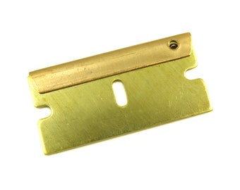 Razor Blade Engraving Pendants (2X) (M760-A)