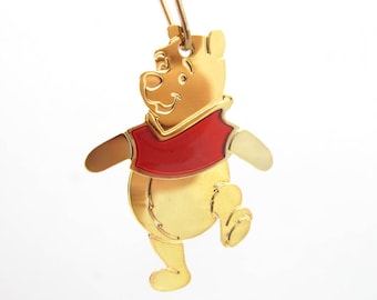 Winnie The Pooh Plated Disney Character Charms - Left and Right (4 sets) (E559)