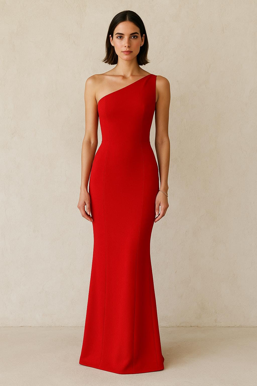 One Shoulder Evening Gown Sewing Pattern: Fitted Prom Dress (PDF Pattern) -  Etsy