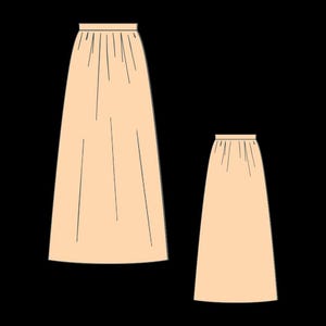 Anarkali Dress Sewing Pattern: Indian Skirt and Blouse (Digital Download) image 3