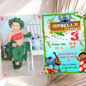 Modelo de convite de aniversário com ponto de foto editável, convites de festa de aniversário para impressão, convite digital para festa infantil, convite para meninos e meninas