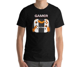 Gamer Shirt Funny Spilled Cheeto Nintendo Controller JoyCon T-Shirt Gaming Shirt Video Game Joy Con