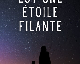 La vie est une étoile filante par Lilly Coutant