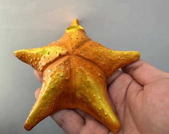 The unique ceramic smoke pipe of the starfish tube is a beautiful girl, and the cute small pipe of marine creatures is interesting