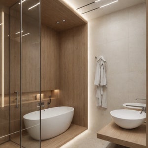 Custom Bathroom Interior Design,custom bathroom design Bathroom 3D Rendering, 3D Architectural Rendering, Custom Rendering Services image 10