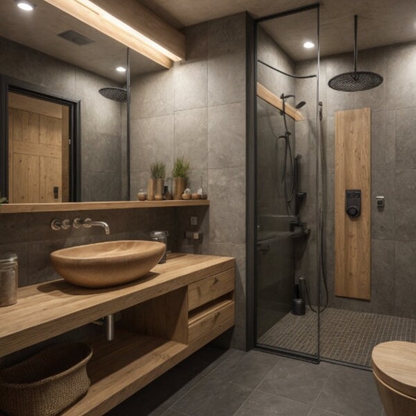 Custom Bathroom Interior Design,custom bathroom design Bathroom 3D Rendering, 3D Architectural Rendering, Custom Rendering Services