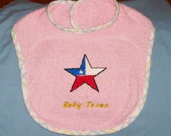 Baby Texanisches Bib