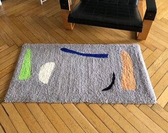 Wool carpet, tufted - handmade in berlin