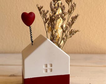 Customizable indoor decorative Flower House in Love