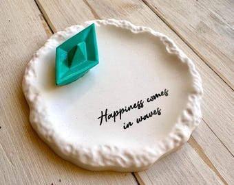 "Spuma" tray with boat - READY FOR DELIVERY