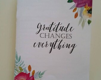 DoItForGratitude Insert Printable-WIDE/Cahier*midori, fauxdori, calendar, booklet, travelers notebook* #doitforrita Gratitude Project