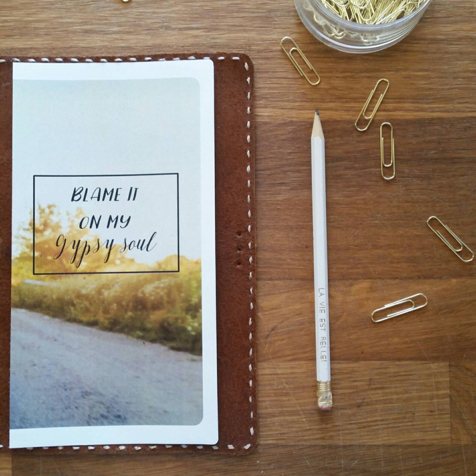 Printable Traveler's Notebook Planner Insert Cover-standard Size-boho ...