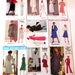 9* VOGUE DESIGNER PATTERNS Misses American Paris Couturier Klein Dior Nipon Dresses Skirts Jackets Slacks Tops Retro