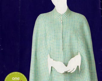 2011 Uncut MISSES' LINED CAPE Pattern Simplicity #2030 Size Extra Small - Extra Large "Sew Simple" Ladies Outerwear Winter Sewing