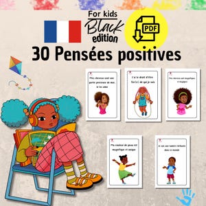 30 Pensées Positives - Black Edition
