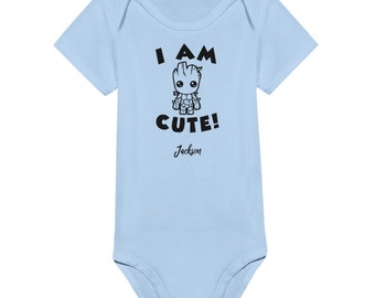 I’m Cute Classic Baby Short Sleeve Bodysuit