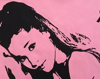 Ariana Grande - Pop Art Painting