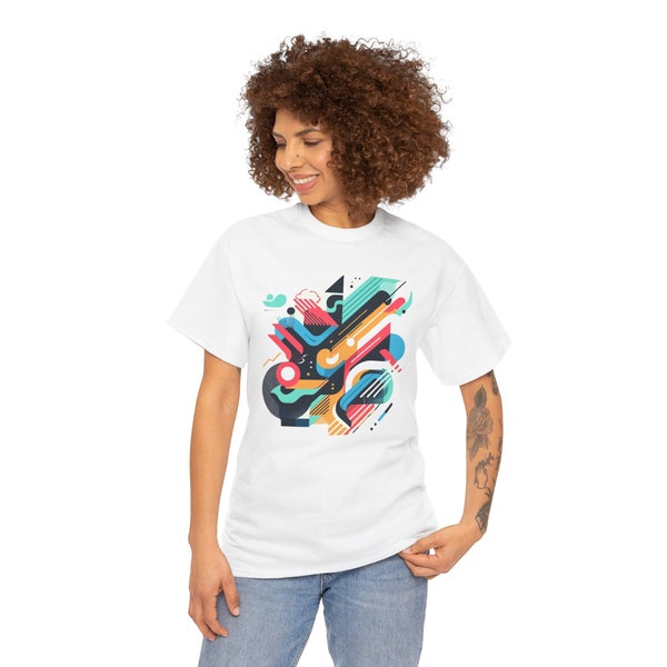 Teen Loose Printed Long-Sleeve Shirt – Bold Youth Graphic Tee