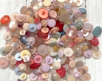 Vintage Spring Mix of Buttons - Package of 12