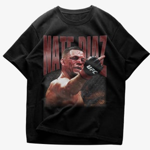 Nate Diaz T Shirt Etsy