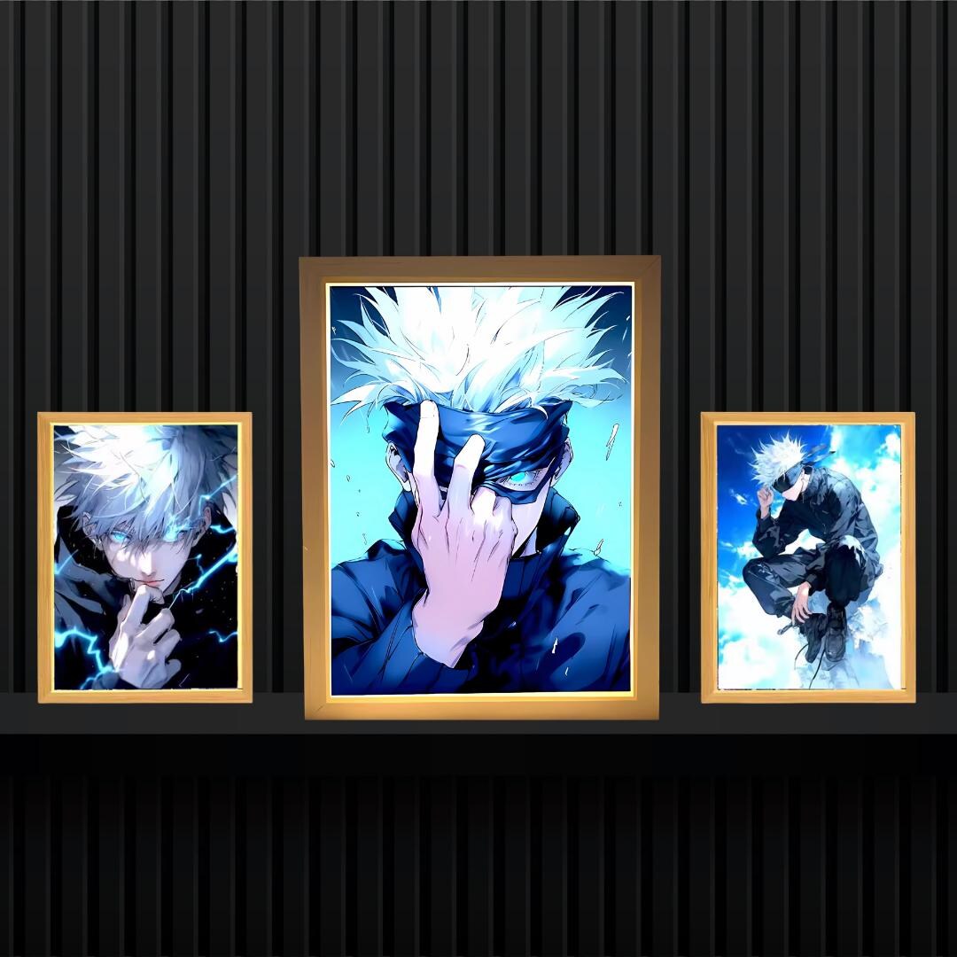 Anime Light Frame Anime Light Box Jujitsu Kaisen Light Frame Anime ...