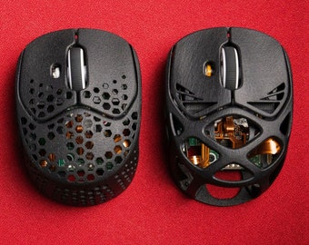 32g gaming-muis met vingertopgreep Logitech G Pro X Superlight Mod Shell voor een gewichts- en maatreductie van -45% (63>32g) 3D geprint in MJF PA12