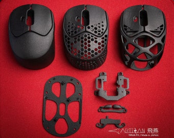 32g Fingertip Grip Gaming Mouse Logitech G Pro X Superlight Mod Shell for a -45% Weight- and Size Reduction (63>32g) 3D Printed in MJF PA12
