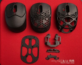 32g Fingertip Grip Gaming Mouse Logitech G Pro X Superlight Mod Shell for a -45% Weight- and Size Reduction (63>32g) 3D Printed in MJF PA12