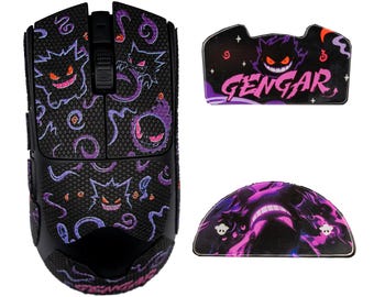 Gengar Anime Grip Tape | Razer Viper DeathAdder V3 / V4 Pro ( + G304 / G305 / G102 / G203 ) + Glass Skates