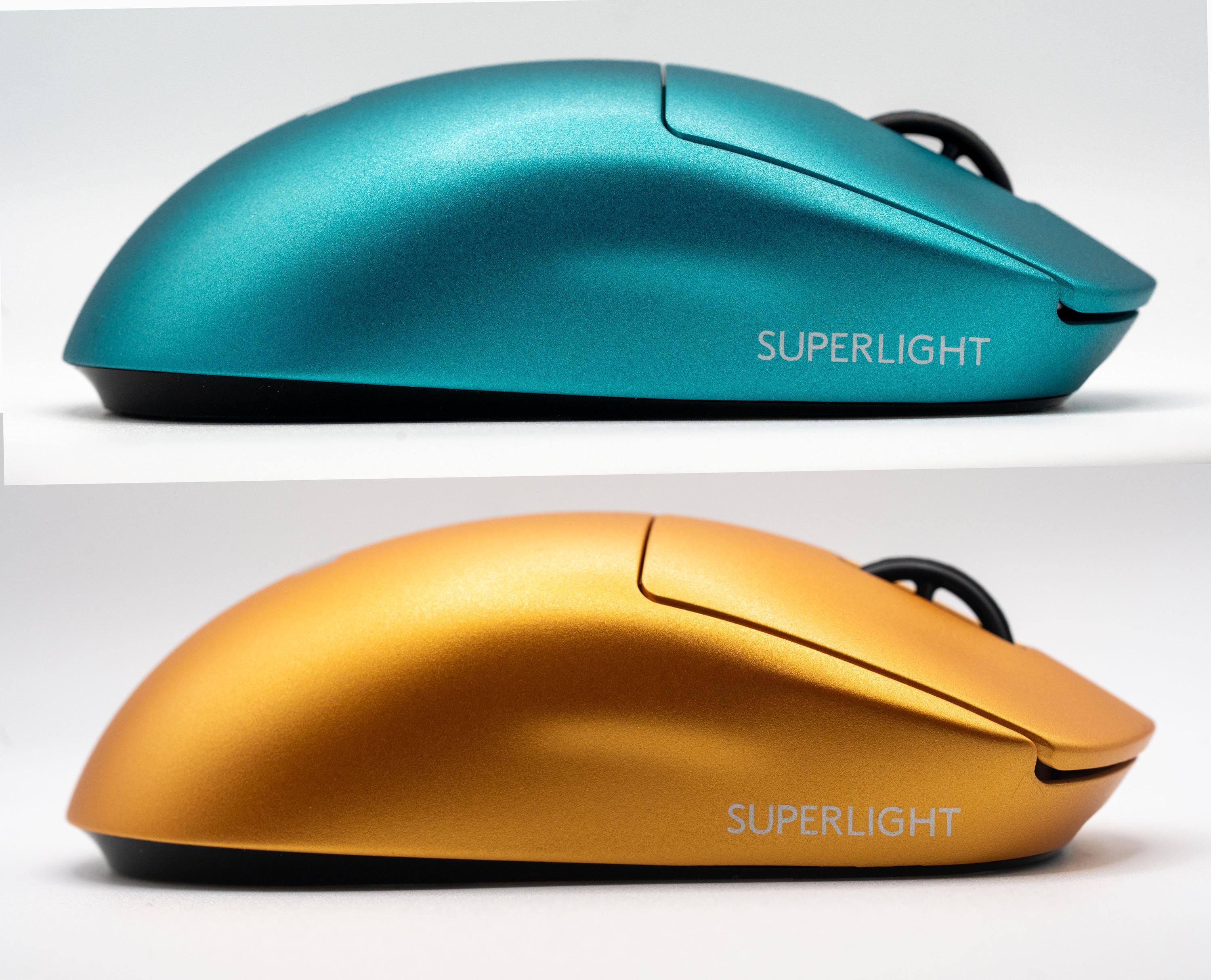 Golden Logitech G Pro X Superlight 1/2 | Endgame Custom Gaming