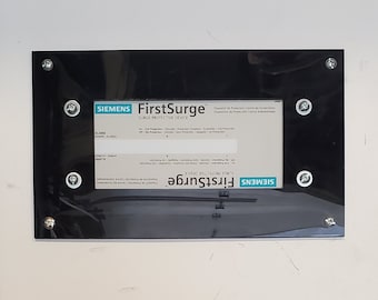 Flush Mount Plate for Siemens First Surge Protector Device