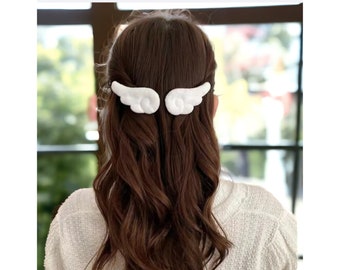 à cheveux en forme d'ailes d'ange, Jolies barrettes à cheveux pour fille, Accessoires de mode pour cheveux | Cadeau pour elle