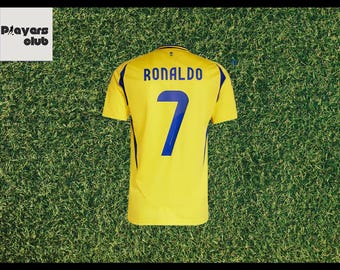 アル・ナスル24/25(A)+CR7 インポートM【1/11まで出品】 番号 個人名カスタマイズOK」クリスティアーノ・ロナウド アル・ナスル