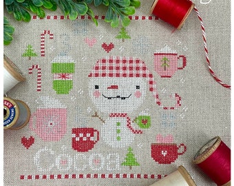 Cocoa Crazy Cross Stitch Pattern PDF