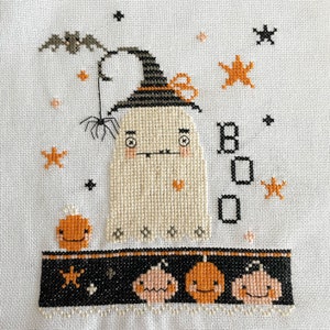 Ghostly Cross Stitch Pattern PDF/ instant download image 2