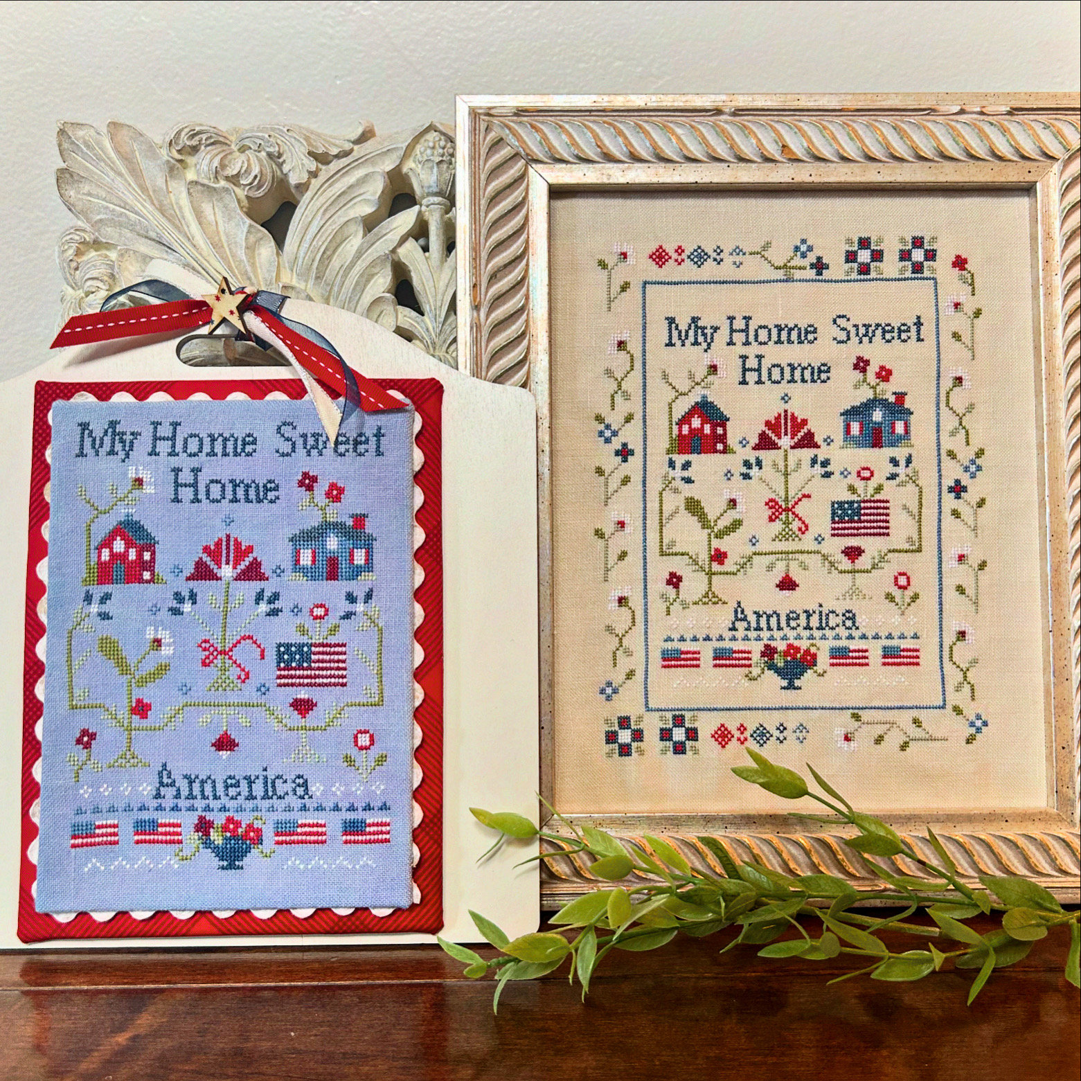 My Home Sweet Home Cross Stitch Pattern PDF download