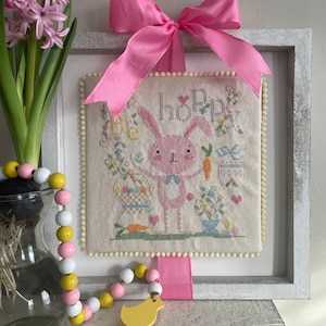 Be Hoppy PDF Cross Stitch Pattern