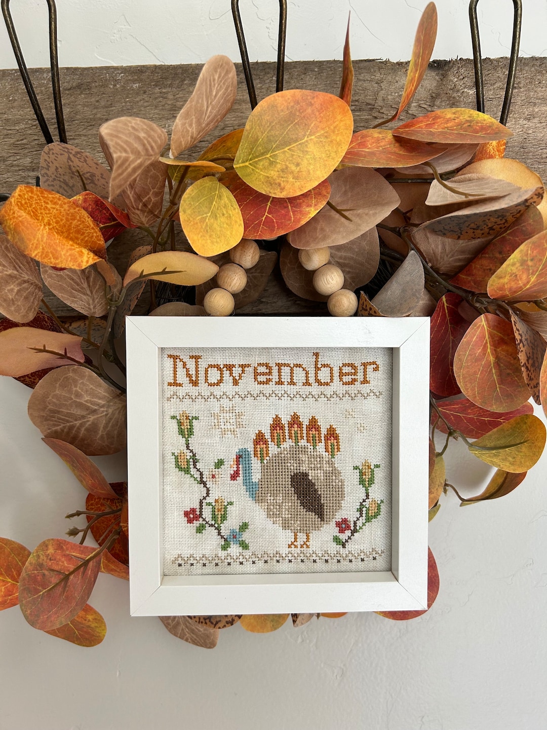 November Cross Stitch Pattern PDF Download - Etsy