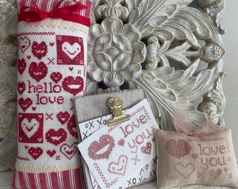 Ciao Amore Schema Punto Croce PDF da scaricare