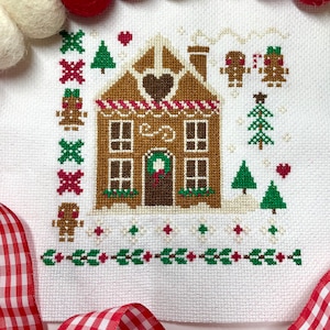 The Cookie House Cross Stitch Pattern PDF