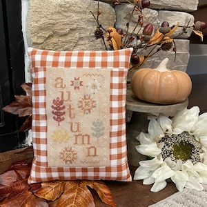 Autumn Cross Stitch Pattern PDF