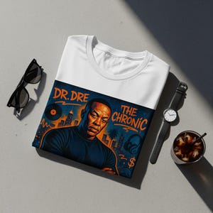 Dr Dre The Chronic Beats T Shirt, Urban Music Tee, Retro Hip Hop Clothing, Vintage Rapper Shirt, Music Enthusiast Gift
