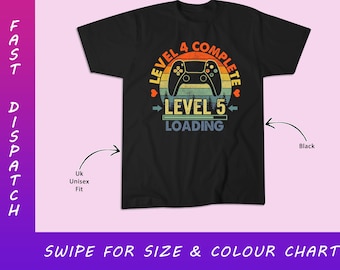 Level 4 Complete 4 Anniversary Gift 4th Wedding Anniversary T-Shirt, Sweatshirt, Hoodie, Tote Bag - 10615