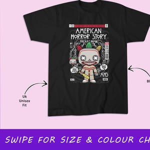 Freak Show American Horror Comic T-Shirt, Sweatshirt, Hoodie, Tragetasche - 10781